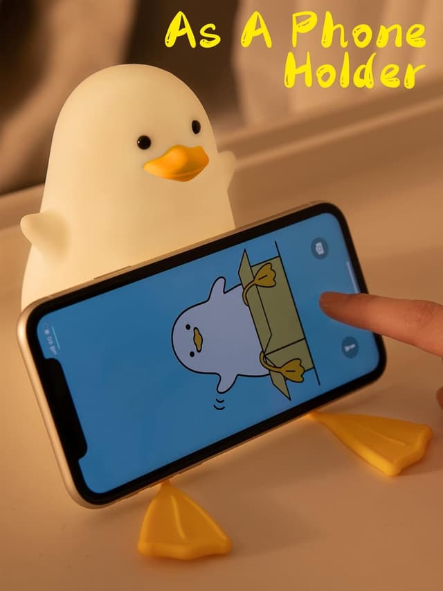 Thumbnail 6 de Duck night light for kids, USB LED