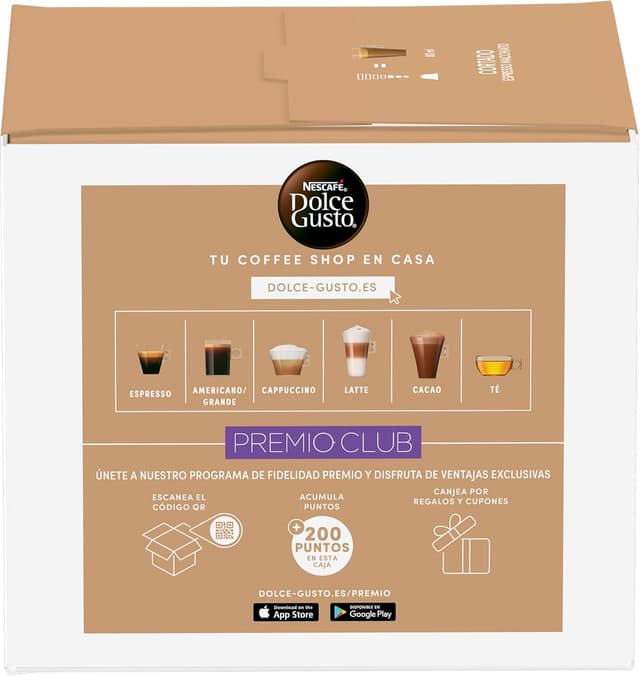 Thumbnail 4 de NESCAFÉ Dolce Gusto Cortado ☕ 90 cápsulas, notas a almendra tostada