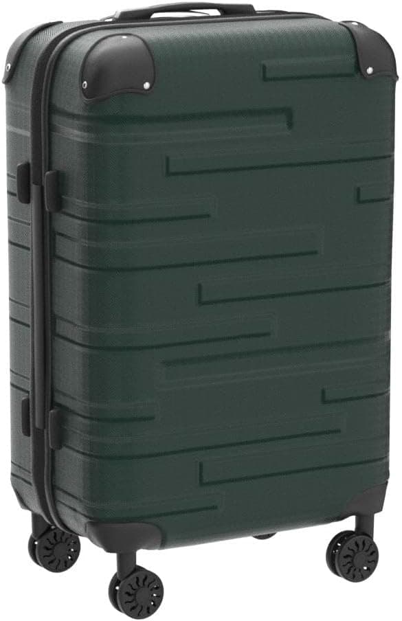 Detalle de COOLIFE Hartschalen-Rollkoffer (vergrößerbar) mit TSA-Schloss und 4 Rollen – nur großer Koffer