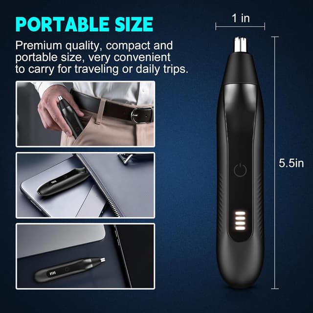 Thumbnail 4 de Guryo Nose Hair Trimmer 16000RPM