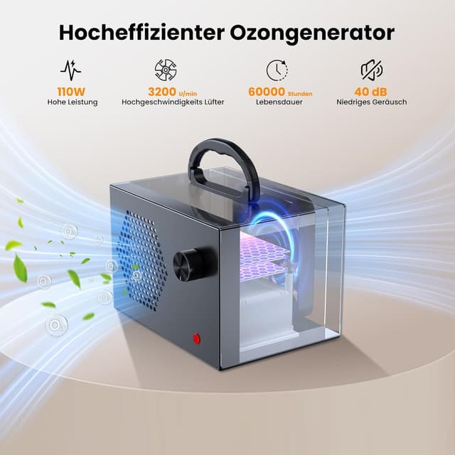 Detalle 2 de CFEN Ozongenerator 40000 mg/h für 300 m²