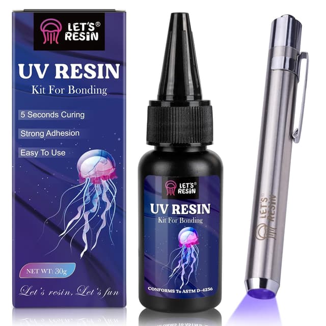Detalle de LET’S RESIN UV Resin Set 30 g