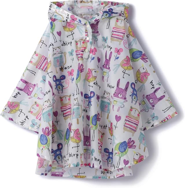 Thumbnail 6 de QIKADO Regenponcho für Kinder, wasserdicht & faltbar (für 1–12 Jahre)