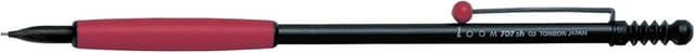 Imagen de TOMBOW ZOOM 707 portaminas mina 0,5 mm negro-rojo en OfertitasTOP