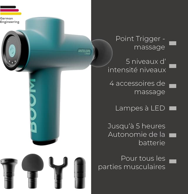 Thumbnail 6 de Beurer Antelope BOOM, pistolet massage