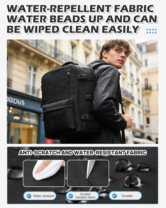 Thumbnail 6 de BJLFS Mochila cabina 40x30x20 Negro