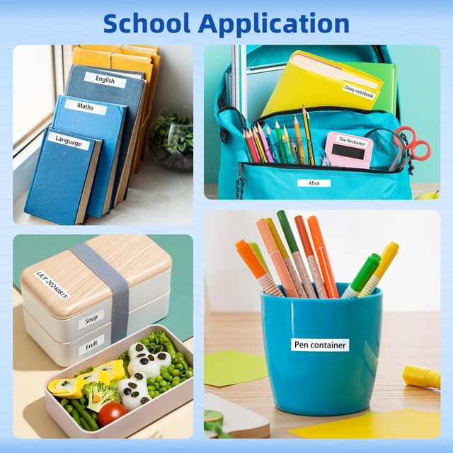 Thumbnail 6 de Label KINGDOM Compatible LetraTag 12mm Tape 5-Pack