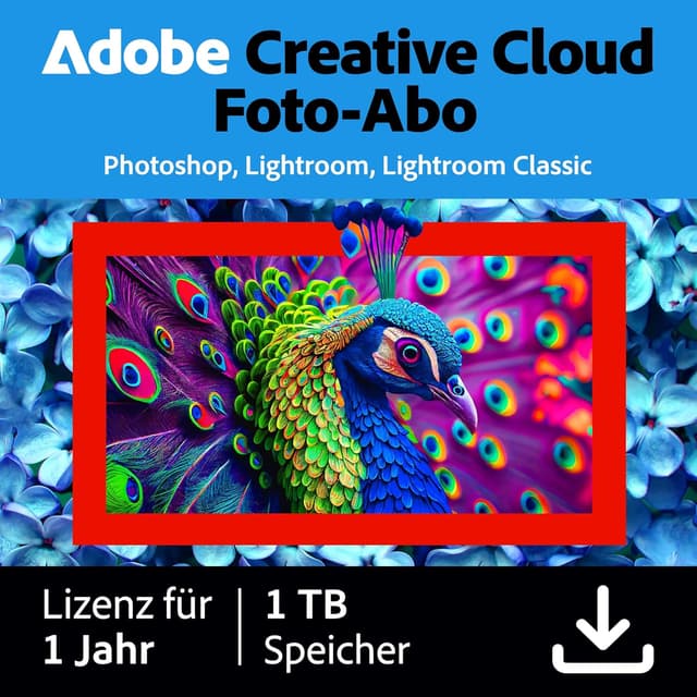 Detalle de Adobe Creative Cloud Foto-Abo 1TB