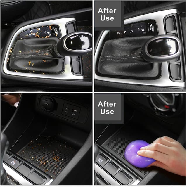 Detalle 2 de TICARVE Cleaning Gel for Car Cleaning Putty – dust cleaner for car vents, keyboards and interior detail