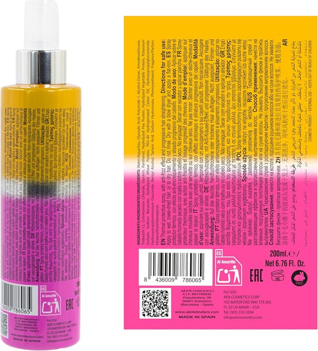 Thumbnail 6 de Abril et nature Protector Térmico Reparador Keratin Liss 💇♀️