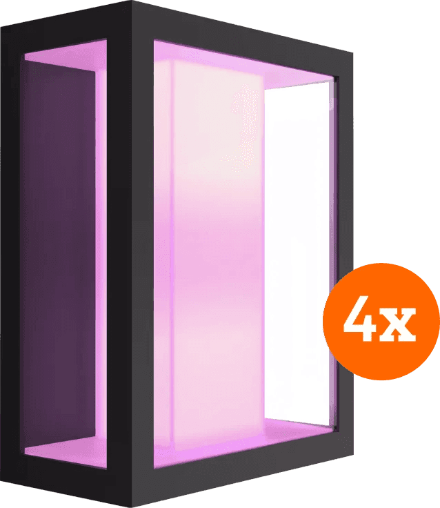 Detalle de Philips Hue Impress 4er-Pack 🌈