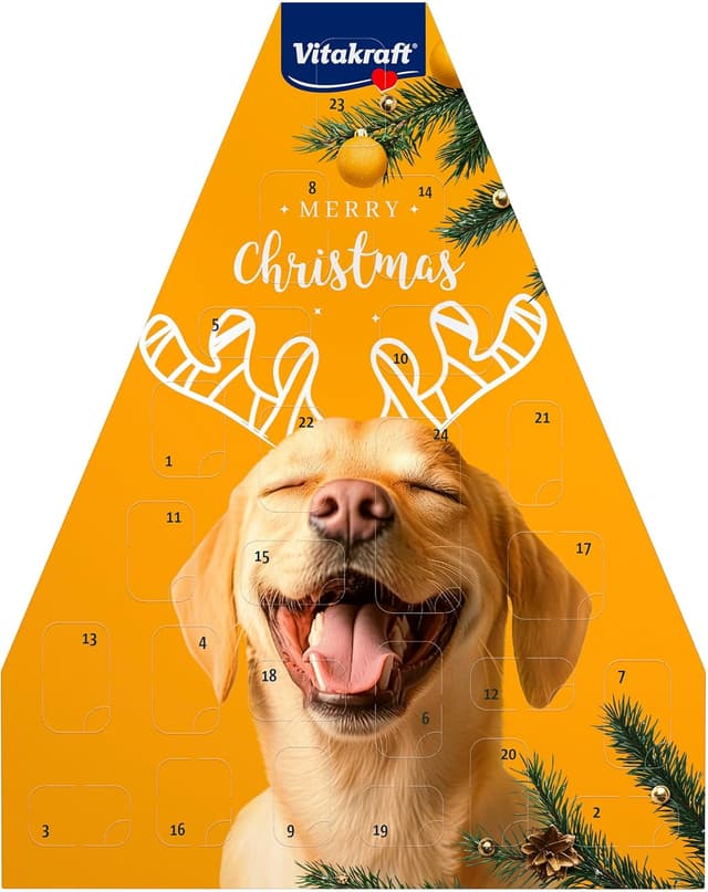 Imagen de Vitakraft Adventskalender für Hunde 244g en OfertitasTOP