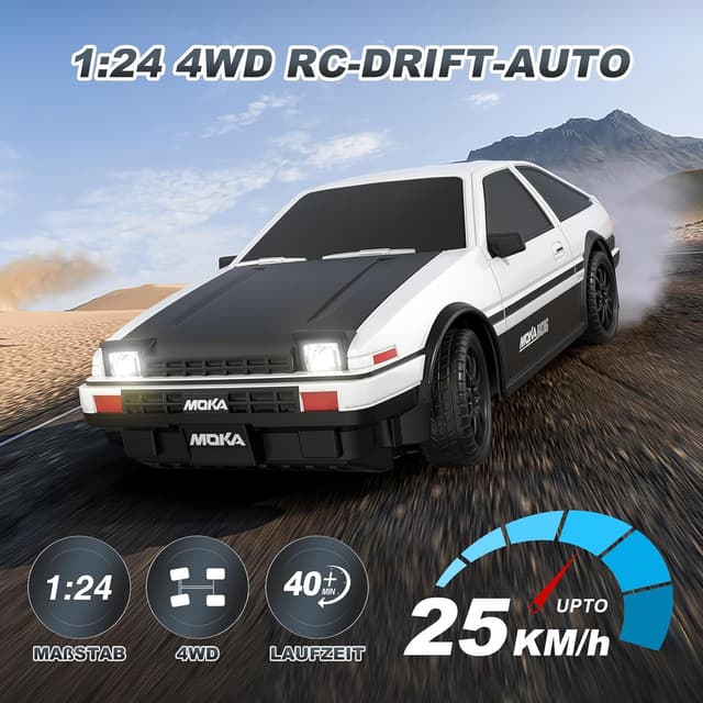 Thumbnail 1 de RC Drift Auto 1:24 Driftauto