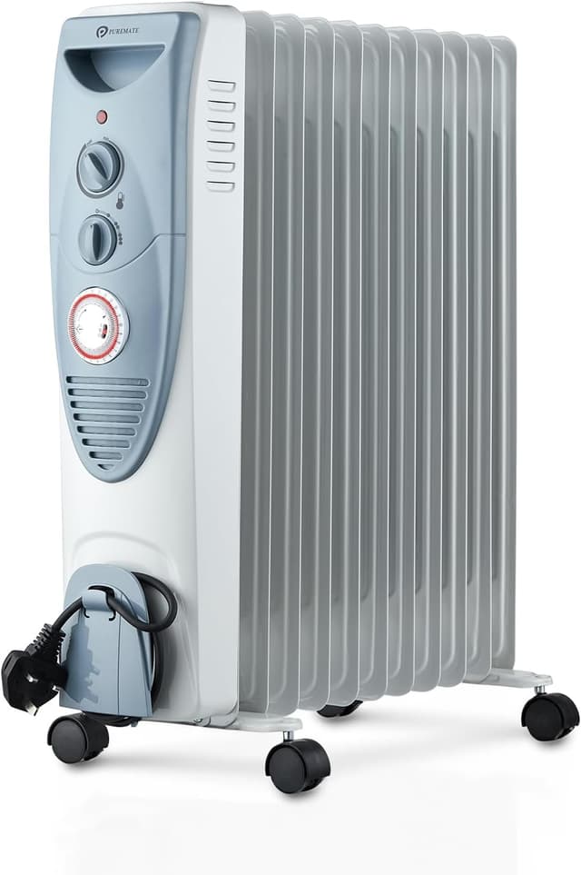 Detalle de PureMate Oil Filled Radiator 2500W — Portable Heater