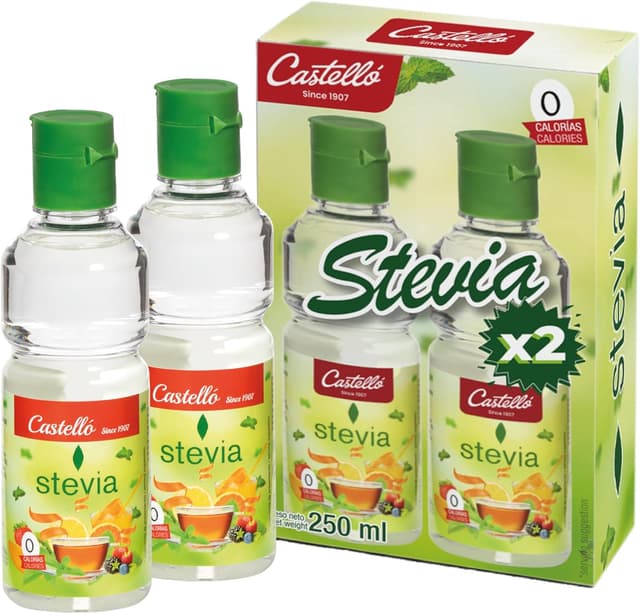 Detalle 2 de Castello since 1907 Stevia Liquide 125ml