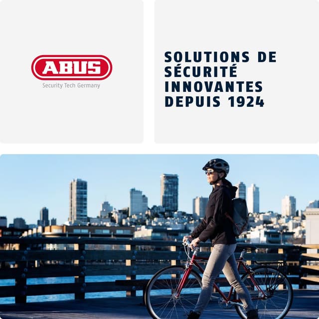 Detalle 2 de ABUS Granit WBA 100 : ancrage mur et sol pour vélo et moto (boulon d’ancrage en acier)