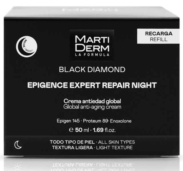 Detalle de Martiderm Black Diamond Epigence Noche 50 ml