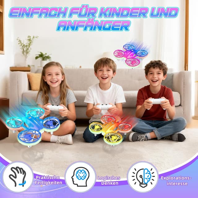 Thumbnail 5 de Charmofun Mini Drohne für Kinder 3 Akku