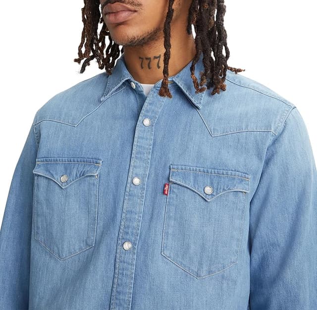 Thumbnail 6 de Levi's Barstow Western Camisa hombre L