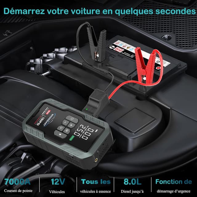 Thumbnail 1 de Wonsidary Z10 Booster 7000A 27000 mAh