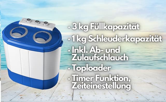 Thumbnail 3 de Steinborg Mini Waschmaschine 3 kg