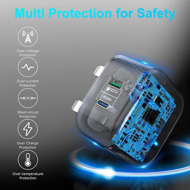 Detalle 2 de Samsung Fast Charger with USB-C Plug and 1m USB-C Cable (UK)