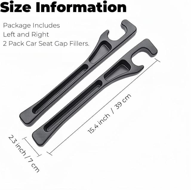 Thumbnail 4 de EnzeroTools Car Seat Gap Filler 2-Pack