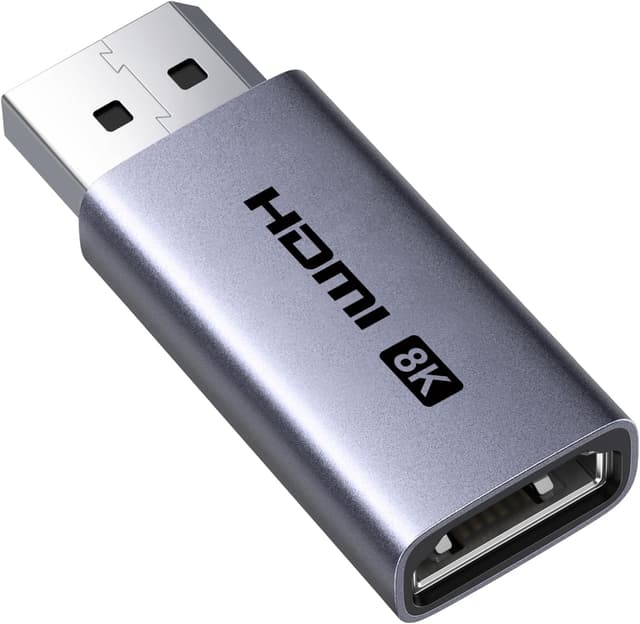 Detalle de UGREEN 8K DisplayPort-auf-HDMI Adapter (DP→HDMI) für bis zu 8K@60 Hz