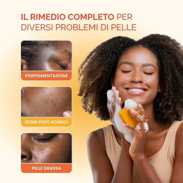 Thumbnail 3 de PLANTIFIQUE Turmeric & Kojic Acid Soap Sapone viso e corpo 2 pezzi