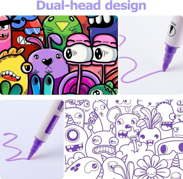 Thumbnail 4 de Crayons acryliques 36 couleurs résistants à l eau