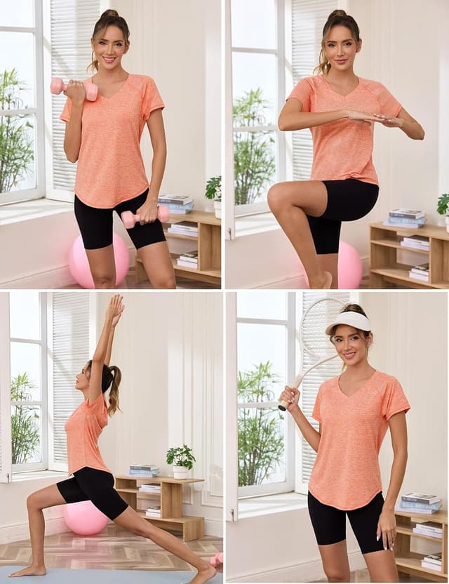 Detalle 1 de T-shirt de sport femme Gyabnw léger