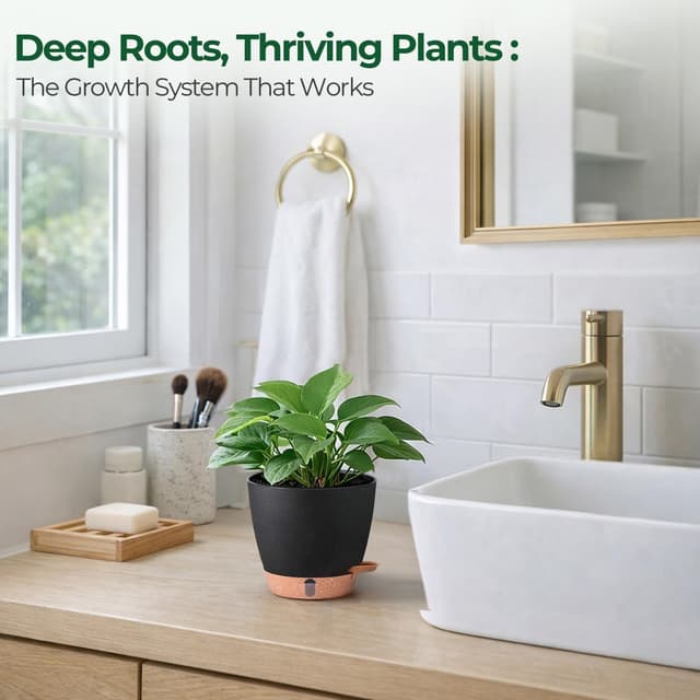 Thumbnail 6 de T4u T4U 15cm Self Watering Plant Pot 15cm