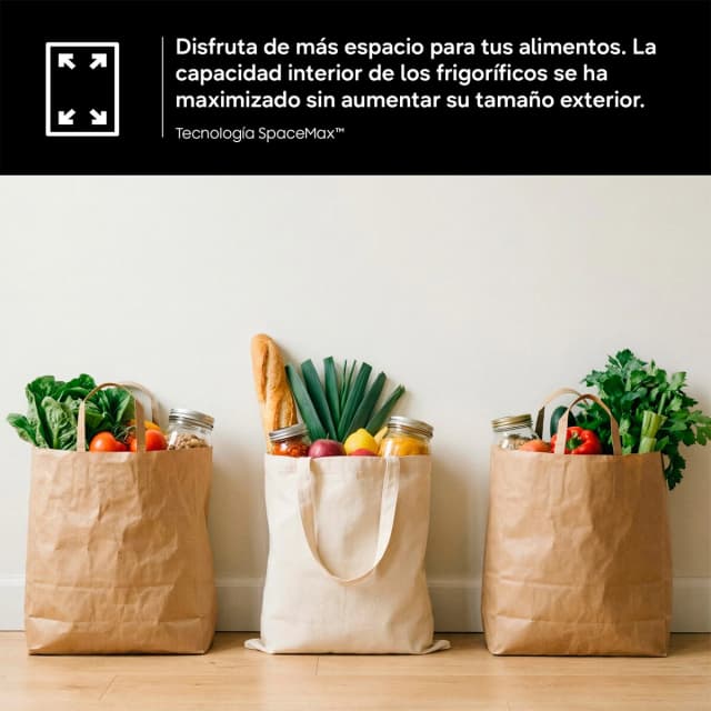Detalle de Samsung RB38C705CWW/EF (Reacondicionado Grado B) frigorífico combi No Frost All Around Cooling Smart