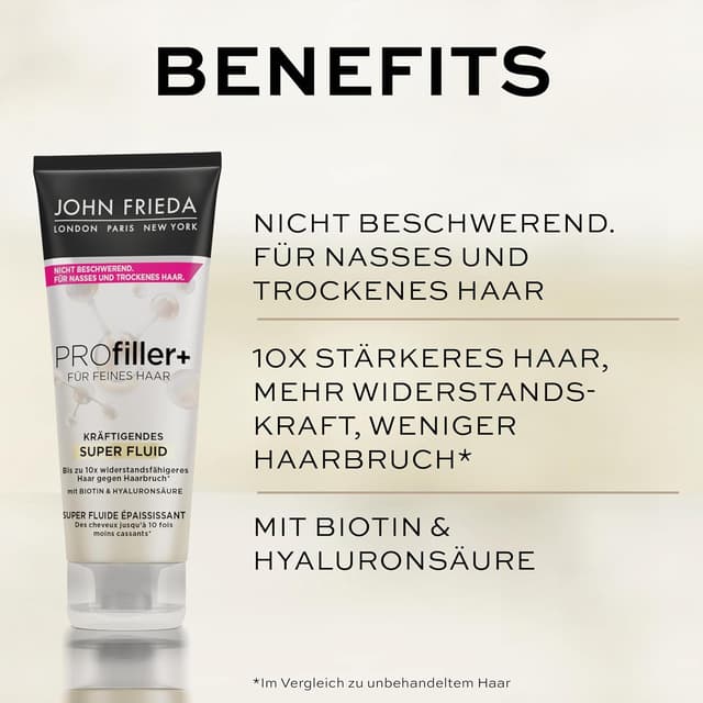 Detalle 2 de John Frieda PROfiller+ Super Fluid 100 ml