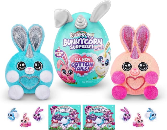 Detalle de Rainbocorns Bunnycorn Surprise Series 2 2 Pack