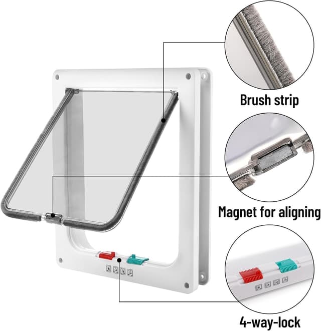 Detalle 1 de Rubessia sportello per animali 28 cm