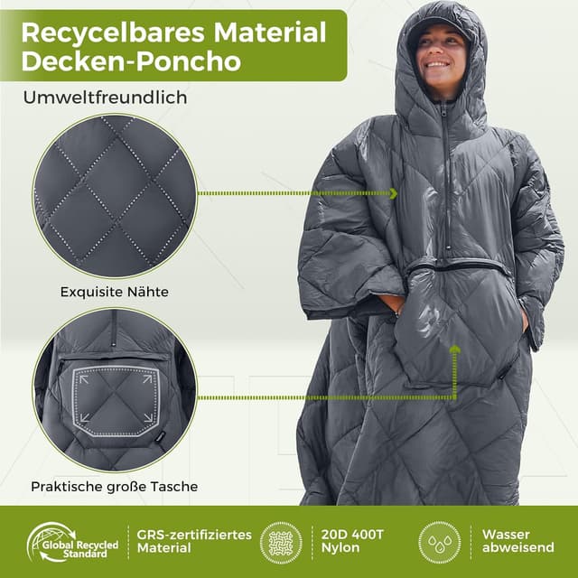 Thumbnail 3 de ATEPA Tragbarer Schlafsack 0,65 kg ⛺