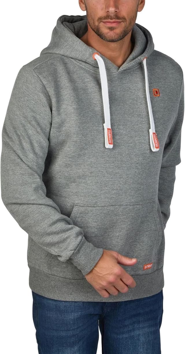 Detalle de riverso RIVLinus Hoodie Herren Regular Fit – Kapuzenpullover im Streetwear-Look