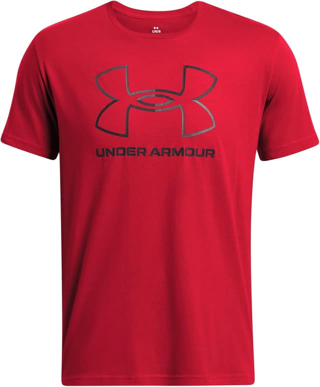 Detalle de Under Armour UA GL Foundation T-Shirt, Gris Medio, Hombre 🏋