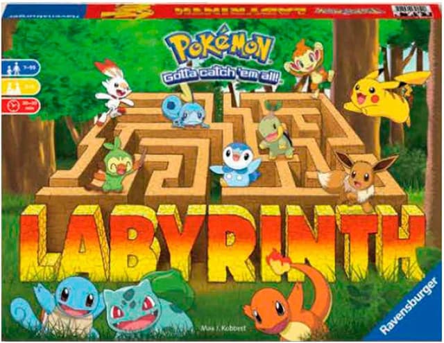 Detalle 2 de Ravensburger Laberinto Pokémon, 2‑4 jugadores 🎲