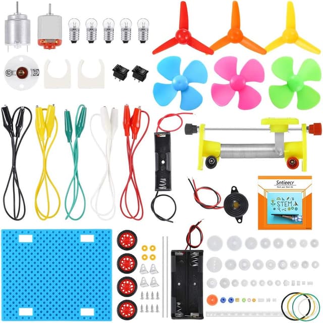 Thumbnail 6 de Sntieecr STEM Physics Electric Circuit Kit 77pcs