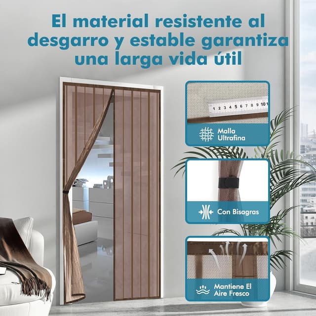 Thumbnail 2 de Sekey Cortina Magnética 110x220 cm para Puertas