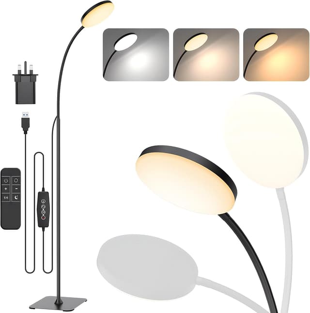 Detalle de Mojimdo LED Floor Lamp 3‑colour 5‑level
