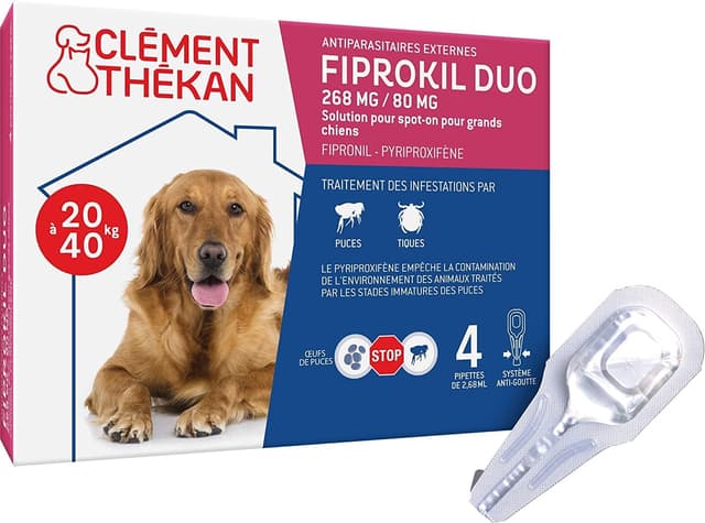 Detalle 2 de CLÉMENT THÉKAN Fiprokil DUO antiparasitaire