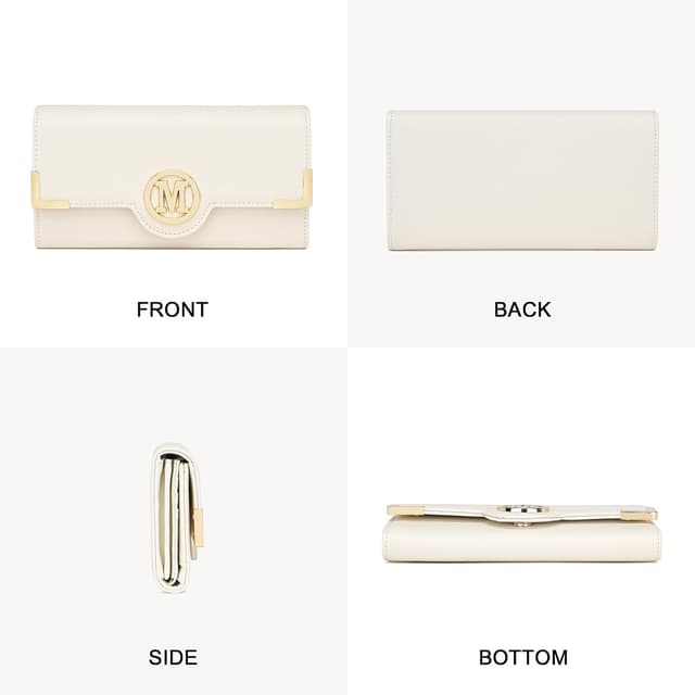 Thumbnail 4 de Miss Lulu Monederos Largos para Mujer 19,5 cm 📛