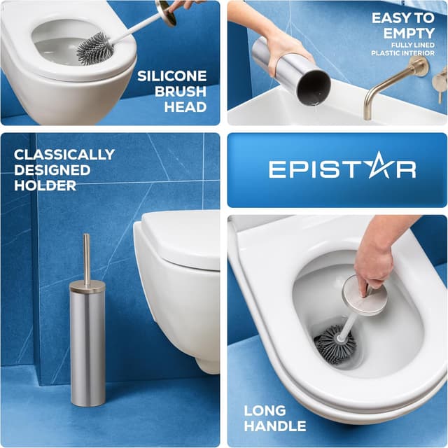Thumbnail 3 de EPISTAR Silicone Toilet Brush 45cm Tall