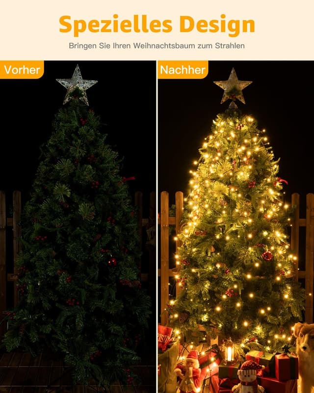 Thumbnail 5 de Ollny Guirlande lumineuse Noël 400 LED ⚡