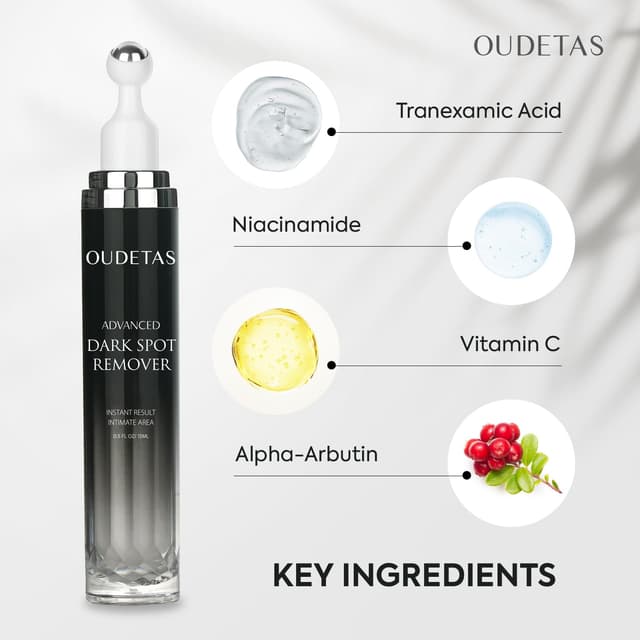 Detalle 2 de Pigmentflecken Entferner Gesicht Anti Pigment Dark Spot Correcting Glow Serum mit Niacinamid & Vitamin C