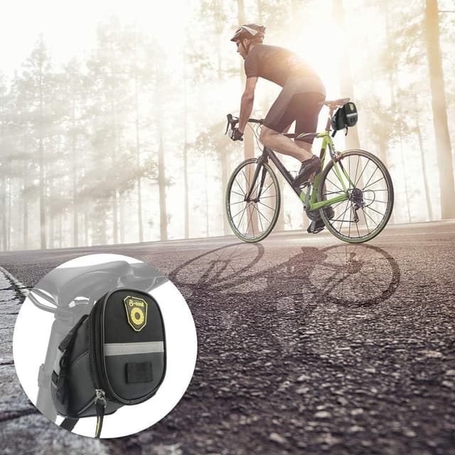 Detalle 1 de Kit di riparazione biciclette Fengzio con pompa, multitool 16 in 1 e strumenti d’emergenza