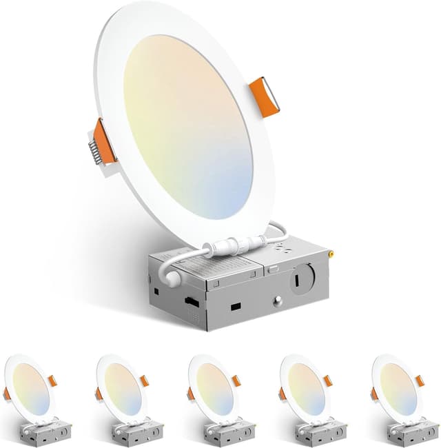 Detalle de Amico 6 Pack 6in LED Downlight 12W